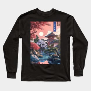 Tardis in Japan Long Sleeve T-Shirt